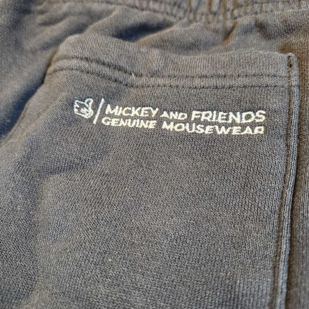 Disney Mickey Mouse Genuine Mousewear Black Streetwear Jogger Pants Size XL - Picture 6 of 9